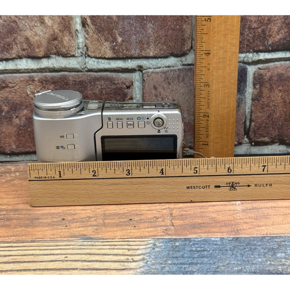 Nikon Digital Camera Coolpix S10 VR 6.0MP Silver Tested Working NO CHARGER - Picture 13 of 13